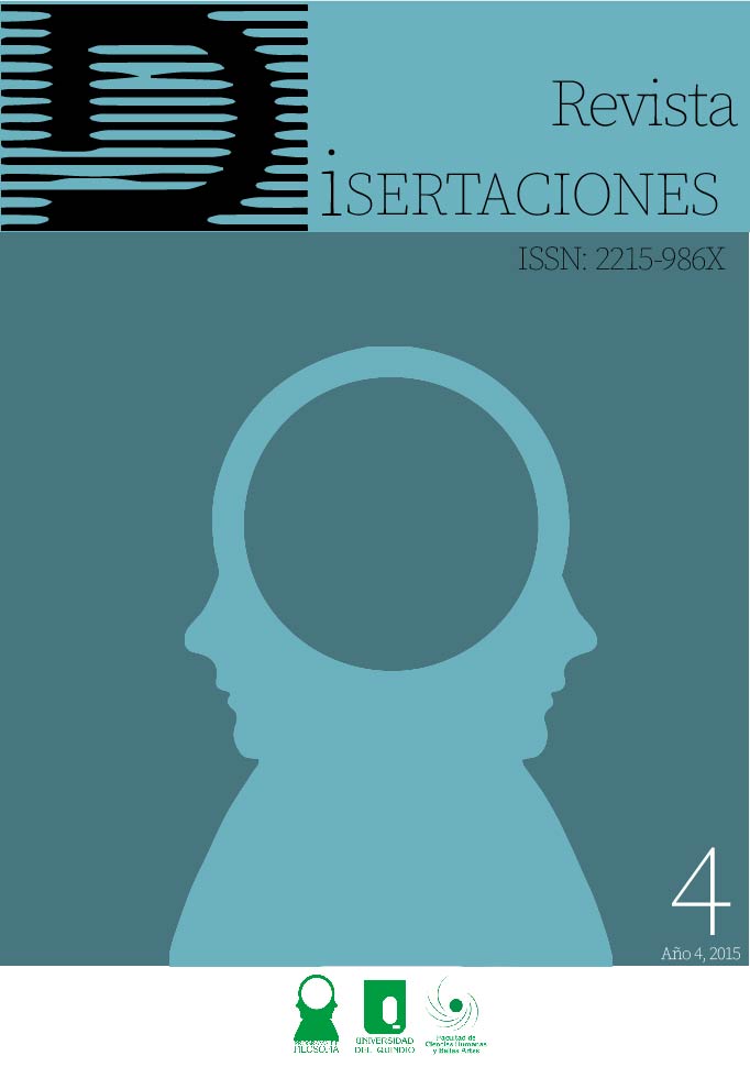 					View Vol. 4 No. 1 (2015): Revista Disertaciones
				