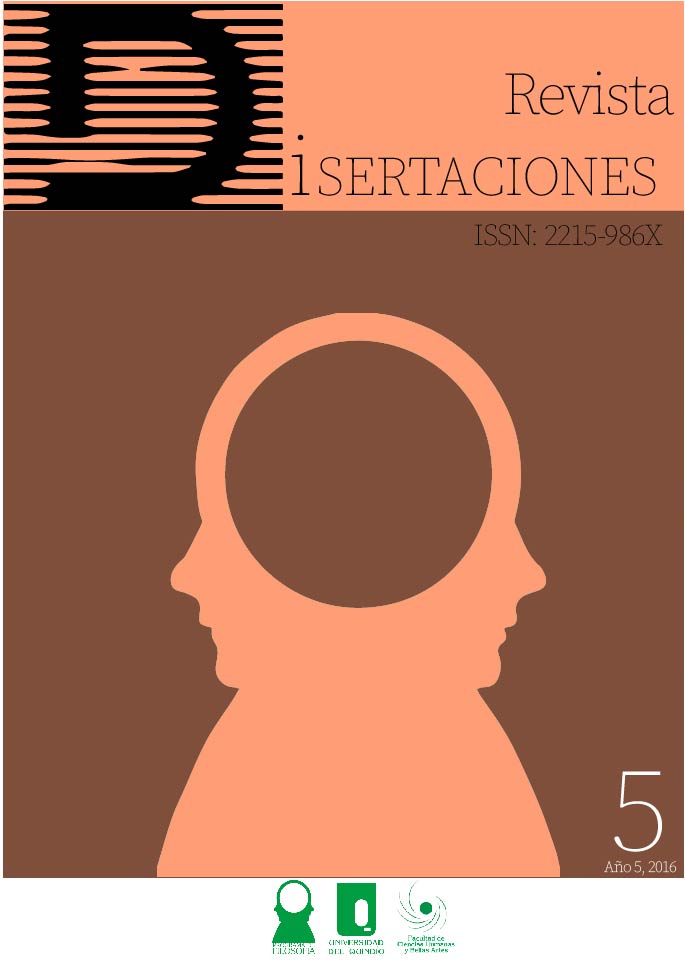 					View Vol. 5 No. 1 (2016): Revista Disertaciones
				
