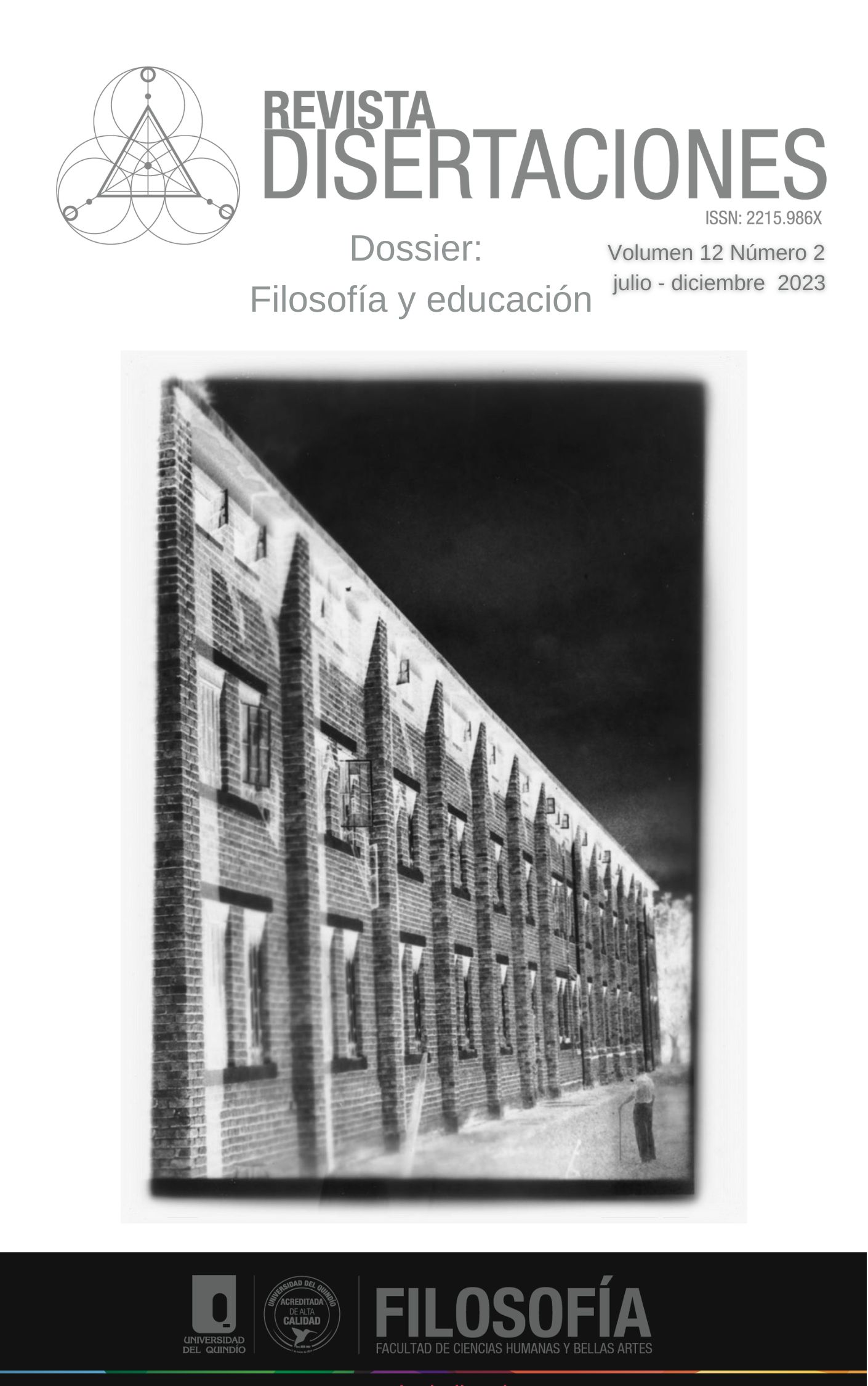 					Visualizar v. 12 n. 2 (2023): Dossier: Filosofía y educación
				